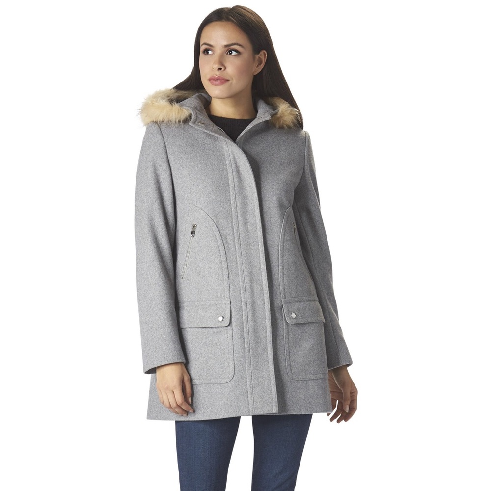 Ruby Finch Wool Hooded Parka
